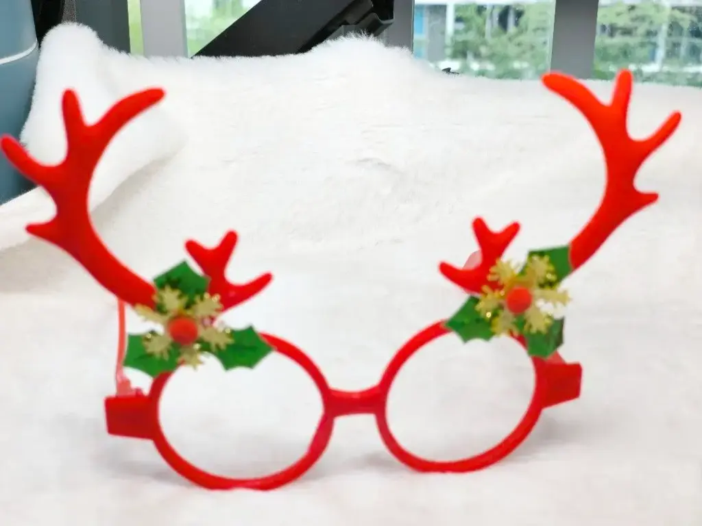 聖誕裝飾眼鏡框